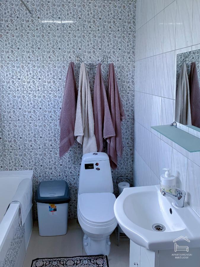 Apartamentai Birzuose, Double Bedroom And Single Bedroom Apartments Biržai Exterior foto